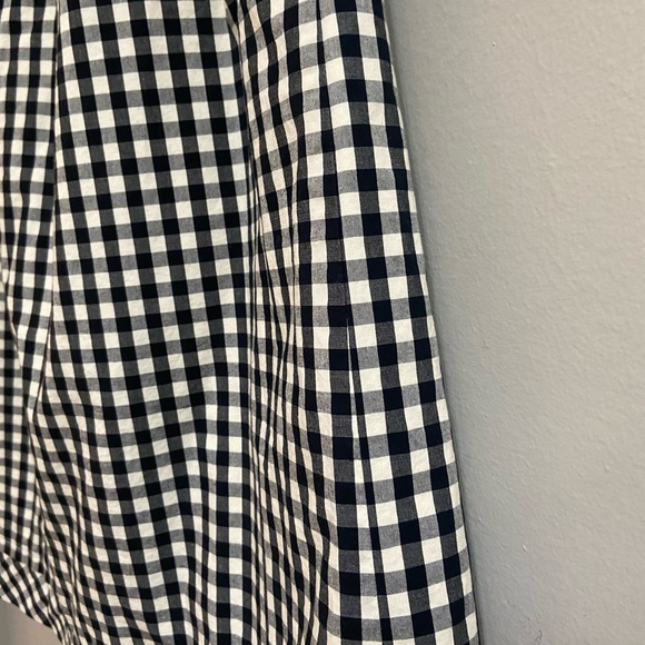 Vineyard Vines Gingham Off The Shoulder Dress, Size Medium - Picture 6 of 10